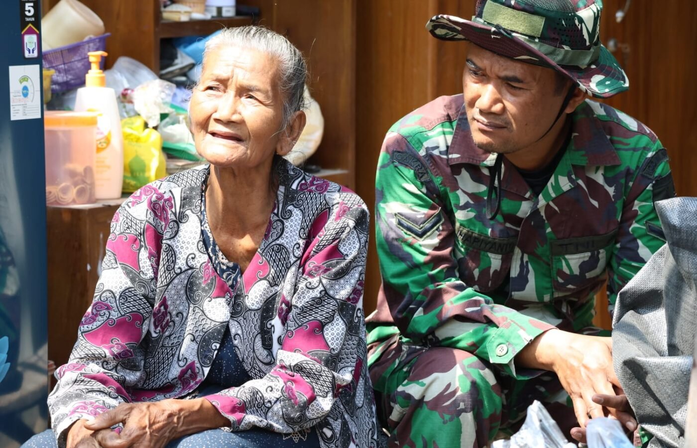 Mbah Sumiatun Merasakan Kebahagiaan Berkat Program TMMD ke-129