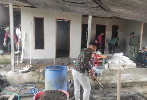 Pekerjaan RTLH Bapak Wayan Pasta Dipercepat, Satgas TMMD Janji Selesai Tepat Waktu