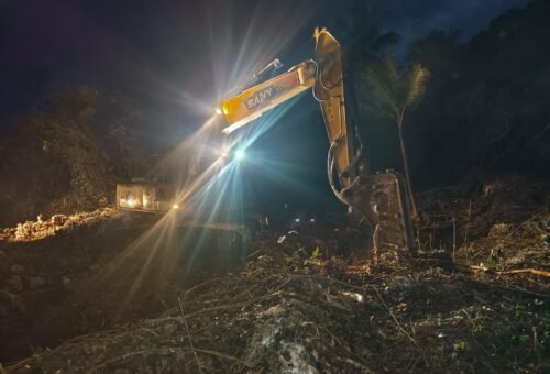 Lembur Kerja, Satgas TMMD Ke-129 Kodim 1311/Morowali Percepat Pembukaan Jalan di Umbele