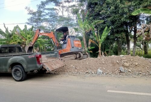 Optimalisasi Pembangunan Jalan oleh Satgas TMMD Kodim 1011/KLK untuk Akses Masyarakat