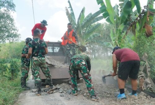 Fokus Peningkatan Infrastruktur Jalan di Desa Bandar Raya