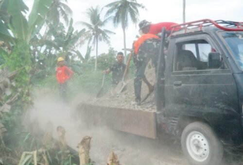 Pembangunan Jalan 1,2 Kilometer oleh Satgas TMMD Kodim 1011/KLK untuk Meningkatkan Mobilitas Masyarakat