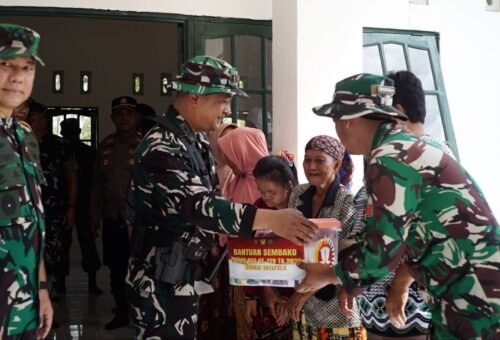 Kegiatan Sosial Tim WASEV TMMD Ke-129 Ditingkatkan di Desa Bandar Raya