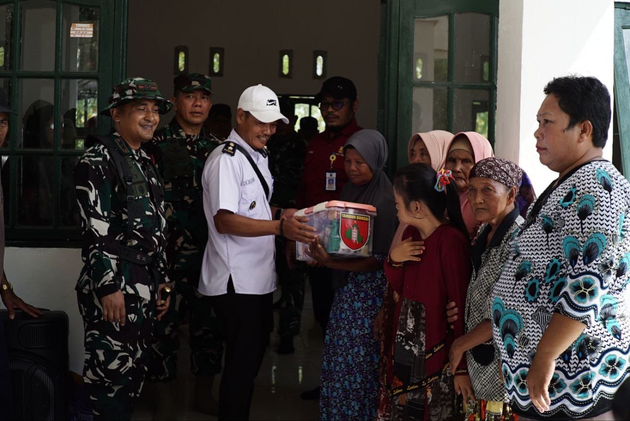 Program TMMD Ke-129: TNI Hadir Melalui Baksos di Desa Bandar Raya