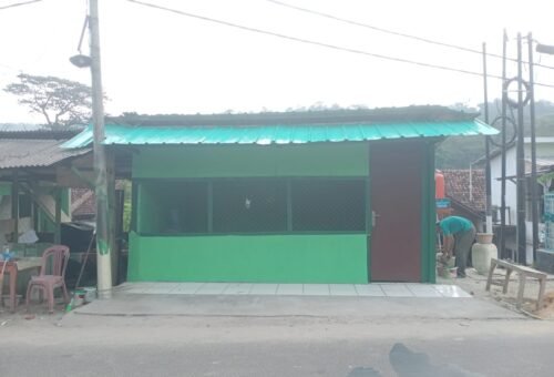 Pembangunan Pos Linmas Sebagai Upaya TMMD Ke-129 Dalam Meningkatkan Keamanan