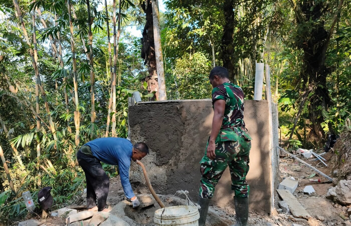 TMMD Ke-129 Kodim 0608/Cianjur: Membangun Harapan dan Kebersamaan