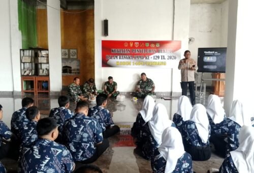 TMMD Ke-129: Membangun Generasi Sadar Hukum di Pinrang