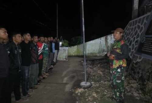 Apel Malam Dipimpin Dan SSK TMMD, Pastikan Kesiapan Satgas