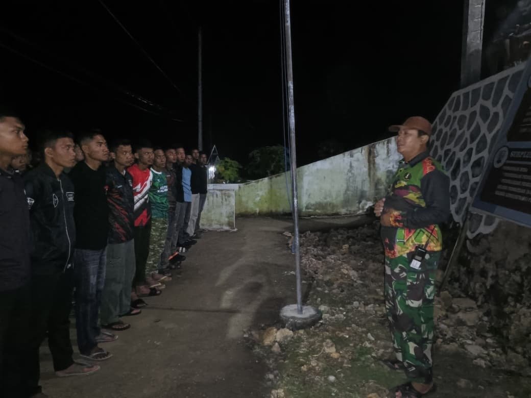 Apel Malam Dipimpin Dan SSK TMMD, Pastikan Kesiapan Satgas