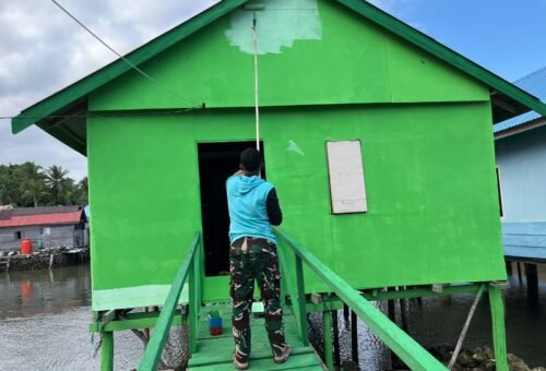 Renovasi RTLH Ibu Salawiyah oleh Satgas TMMD Ke-129 Berhasil Diselesaikan
