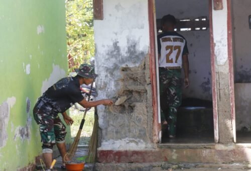 Program Sanitasi TNI AD, Renovasi MCK di Malaka Barat