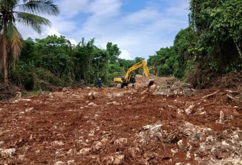 Partisipasi Masyarakat Empat Desa Dorong Pembangunan Jalan TMMD Ke-129 di Kepulauan Umbele