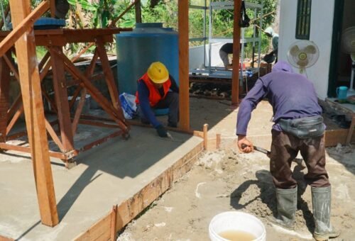Proyek Renovasi Musholla Darul Iman Mendekati Penyelesaian, Tim TMMD Fokus pada Kualitas Ruang Ibadah