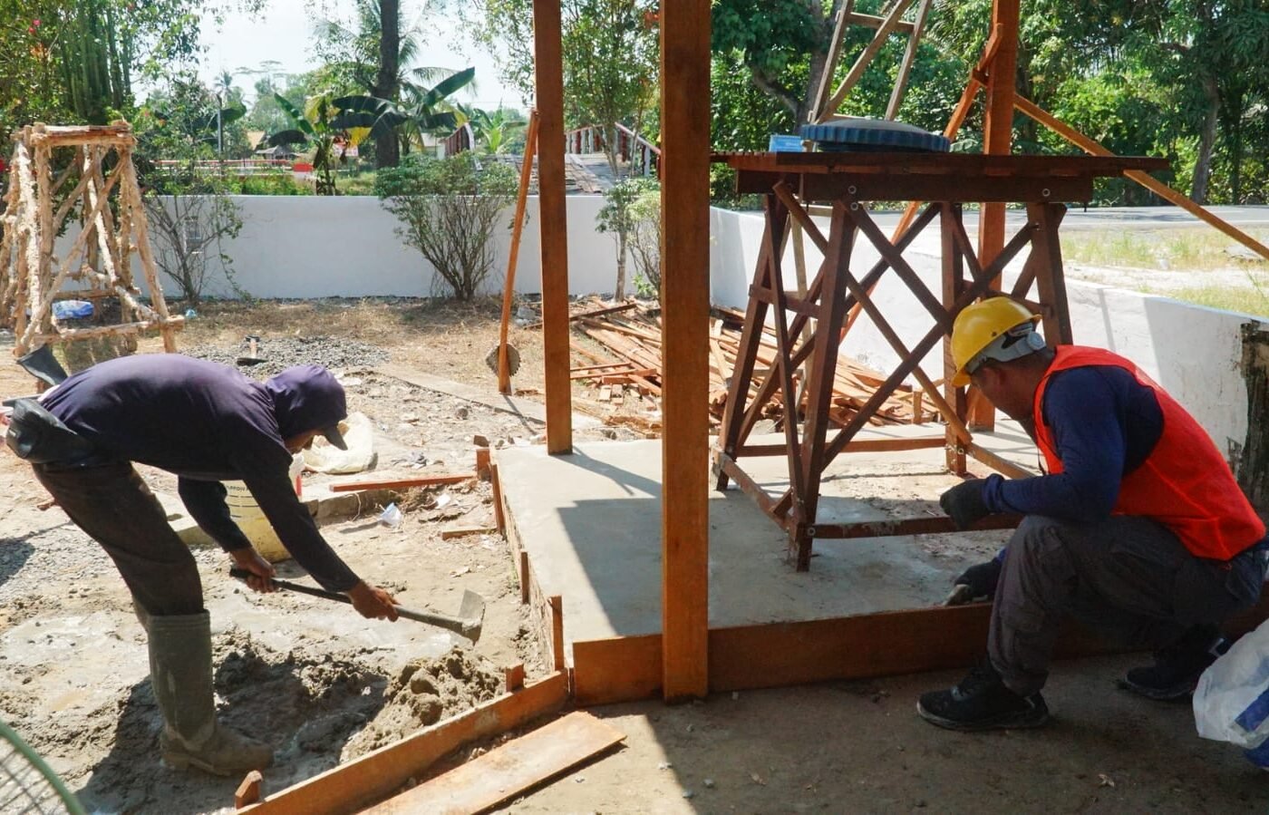 Renovasi Musholla Darul Iman Dalam TMMD Ke-129 Meningkatkan Fasilitas Ibadah