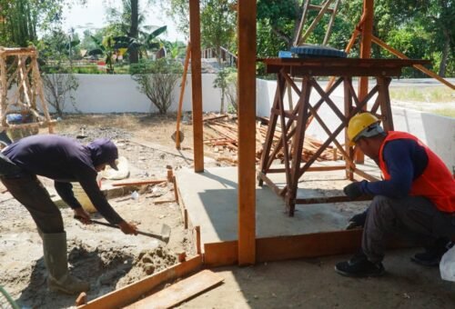 Renovasi Musholla Darul Iman Dalam TMMD Ke-129 Meningkatkan Fasilitas Ibadah