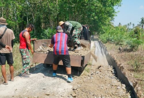 Pembangunan Jalan Desa 1,2 Kilometer Demi Mendorong Perekonomian Masyarakat