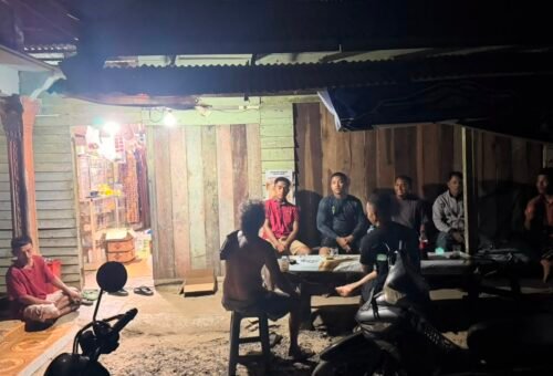 Satgas TMMD Dengarkan Aspirasi Masyarakat Setelah Hari Kerja