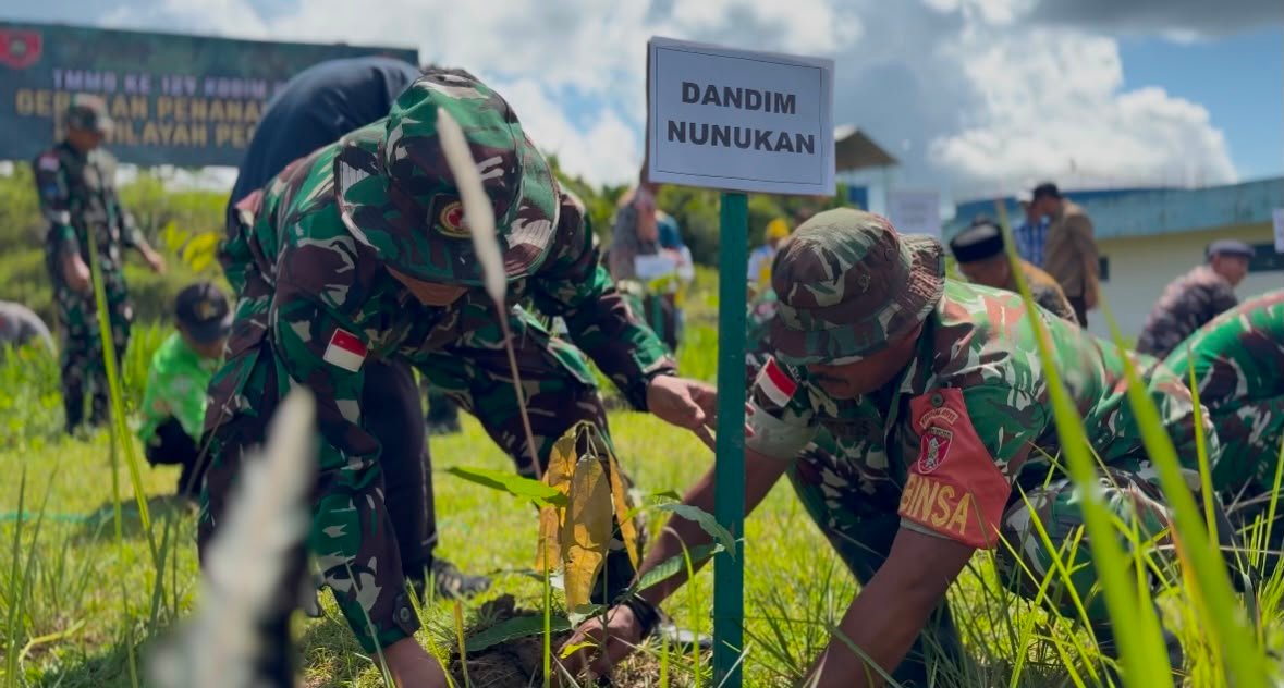 Penguatan Ketahanan Wilayah Melalui TMMD Ke-129 di Nunukan