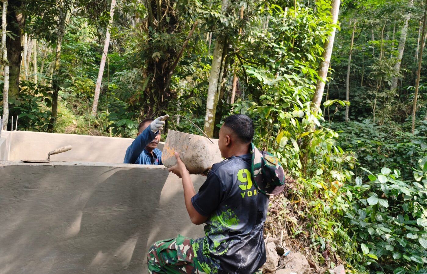 Kemajuan Proyek TMMD Ke-129 Kodim 0608/Cianjur: Pipanisasi Capai 73 Persen, Akses Air Bersih Semakin Dekat