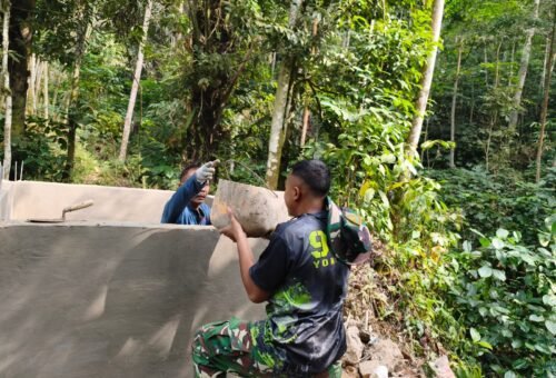 Kemajuan Proyek TMMD Ke-129 Kodim 0608/Cianjur: Pipanisasi Capai 73 Persen, Akses Air Bersih Semakin Dekat