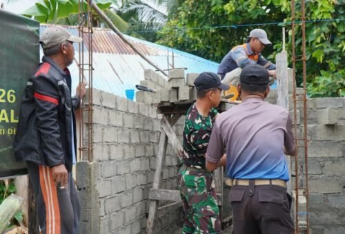 Kepala Desa Umbele Apresiasi Kekompakan TNI-Polri dan Warga dalam Program TMMD