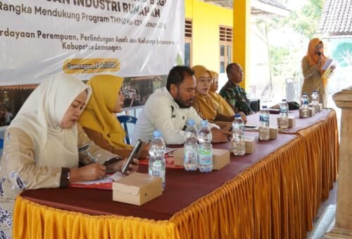 Bangun SDM Bersama TMMD, Pelatihan Manajemen Usaha Jadi Bekal Baru bagi Perempuan Desa Tlemang