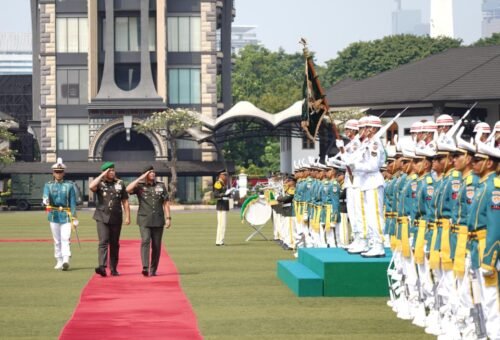 Perkuat Kemitraan Strategis, Kasad Terima Kunjungan Panglima Tentera Darat Malaysia