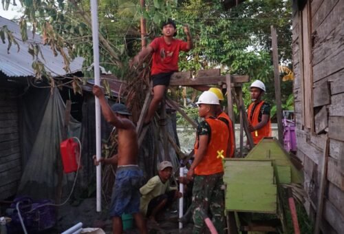 Pemasangan Pipa Sumur Bor TMMD Masuki Tahap Krusial Menuju Penyediaan Air Bersih