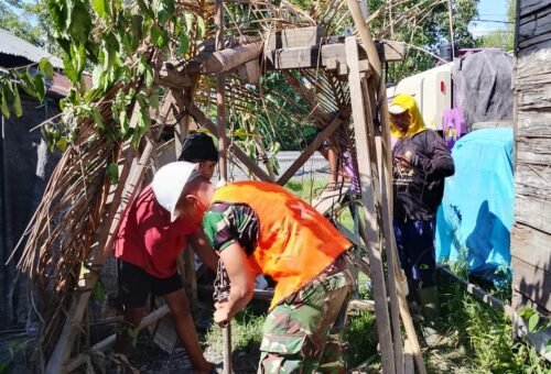 Semangat Kolaborasi Warga Desa Bandaraya dalam Proyek Pengeboran Sumur Bor TMMD Ke-129
