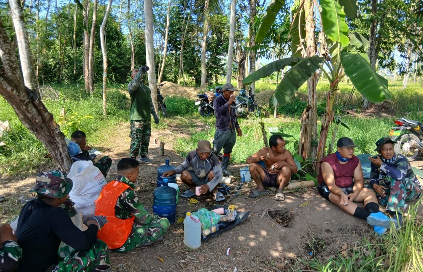 Komsos Satgas TMMD Jadi Wadah Serap Aspirasi Warga Desa Bandaraya