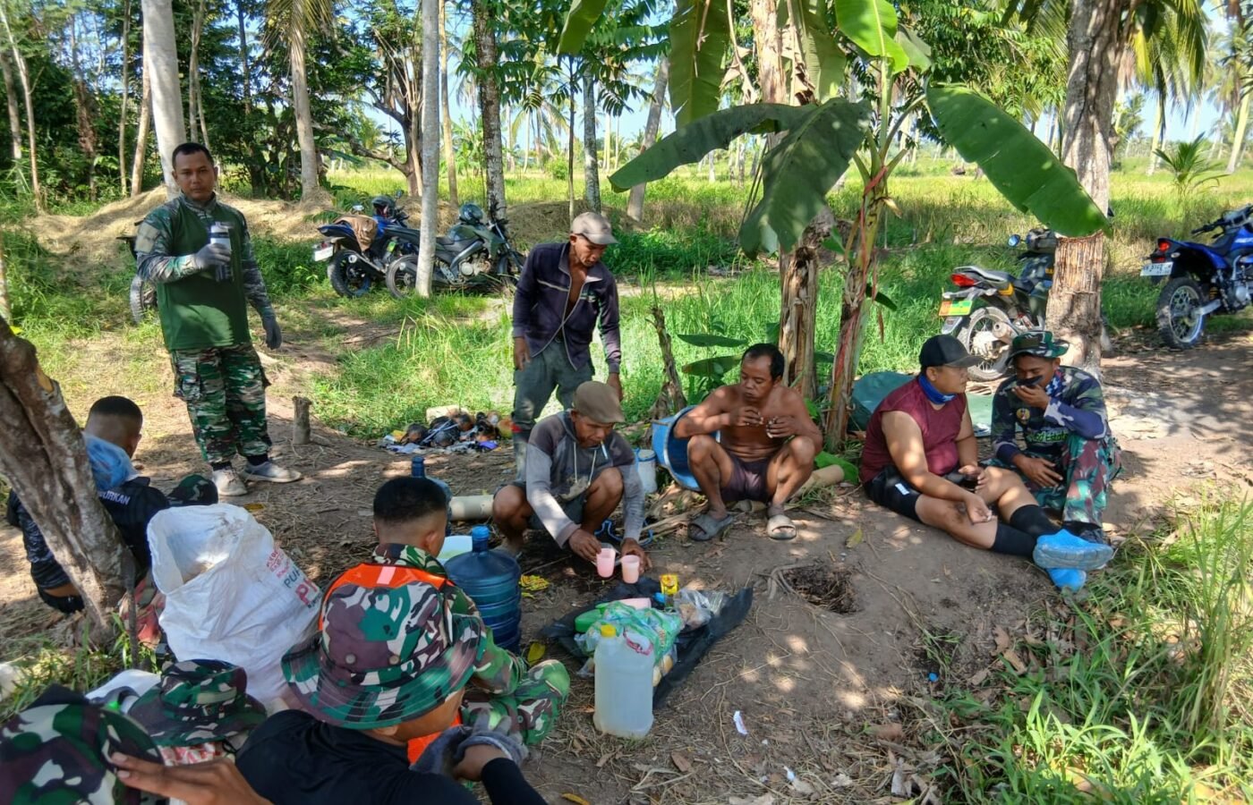 Kehangatan Silaturahmi Warnai Pelaksanaan TMMD Reguler Ke-129 di Desa Bandaraya
