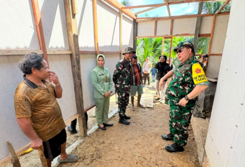 Rumah Impian Mulai Terwujud, Wiliem Bersyukur RTLH TMMD Ke-129 Hadir di Desa Liang Bunyu