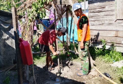 Proyek Sumur Bor TMMD Ke-129 Kodim 1011/Klk: Solusi Air Bersih untuk Masyarakat Desa Bandaraya