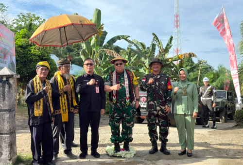 Penghormatan Melalui Tradisi Tepung Tawar pada TMMD Ke-129