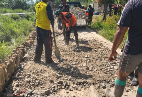 Peningkatan Badan Jalan TMMD Jadi Bukti Nyata Pemerataan Pembangunan Desa