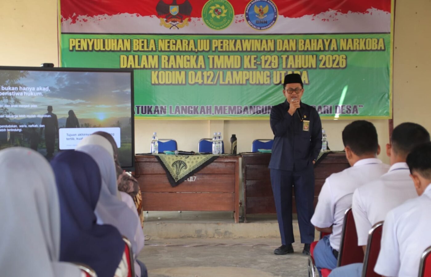 Program Non-Fisik TMMD ke-129: Penyuluhan untuk Masyarakat Desa Baru Raharja