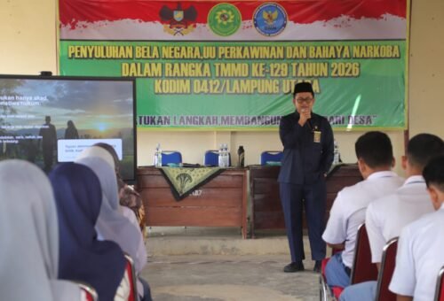 Program Non-Fisik TMMD ke-129: Penyuluhan untuk Masyarakat Desa Baru Raharja