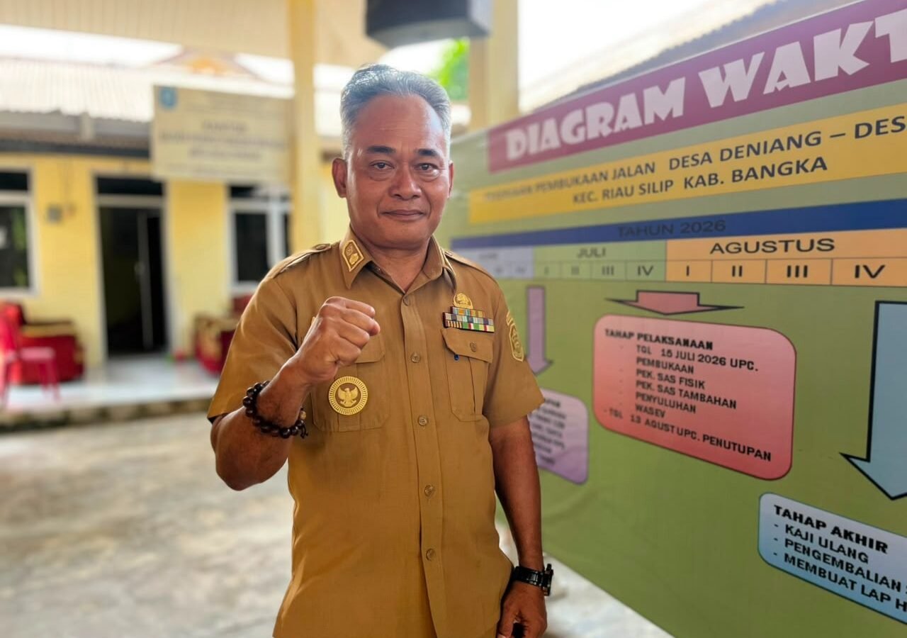 Profil Akbar Saukani, Kades Deniang Purnawirawan TNI yang Kebut TMMD 129 Demi Kemakmuran Warga