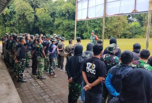 Apel Pagi Satgas TMMD Ke-129 Kodim 1626/Bangli Jadi Kunci Kesiapan Personel di Lapangan