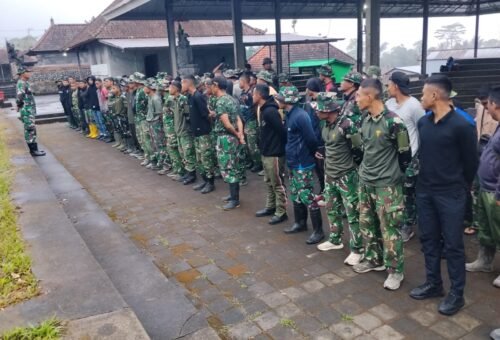 DansSK Satgas TMMD Bangli Tekankan Keselamatan Kerja dan Disiplin Personel