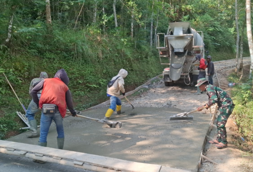 Perubahan Ekonomi Desa Mekarmukti Melalui Program TMMD Ke-129