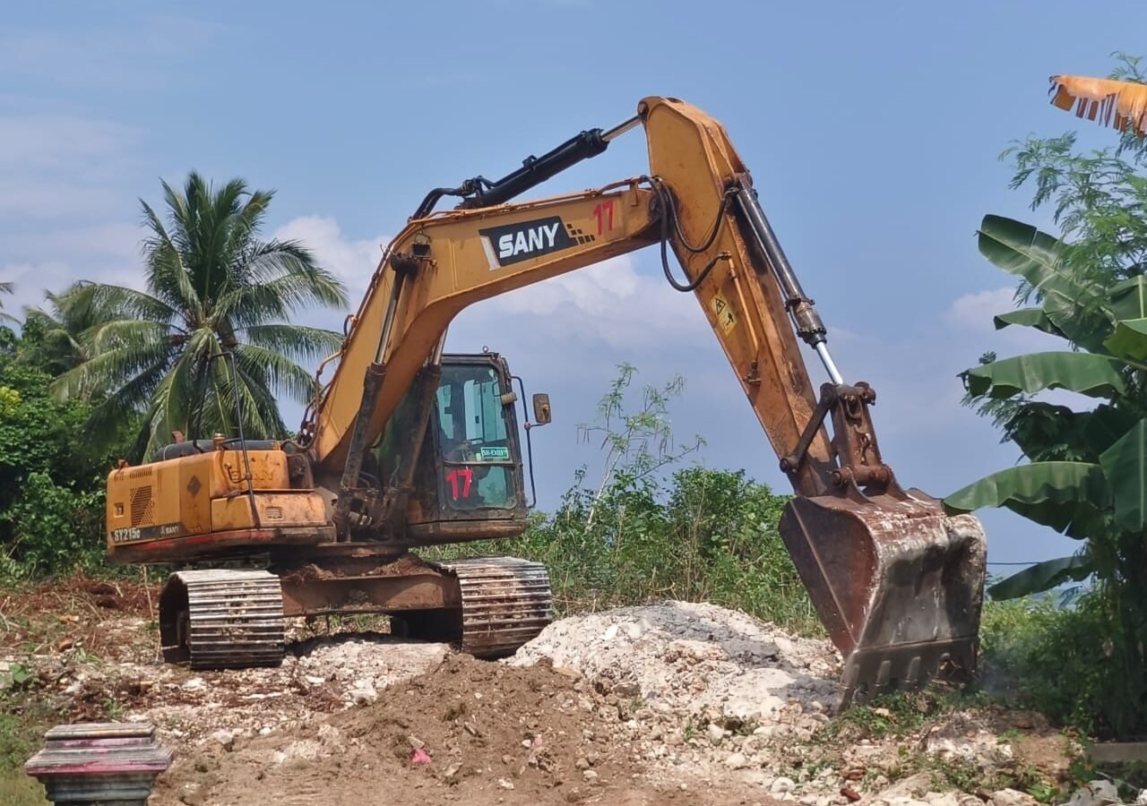 TMMD Ke-129 Kodim 1311/Morowali Buka Akses Jalan Penghubung Antar Desa di Kepulauan Umbele, Progres Minggu Pertama Sangat Signifikan