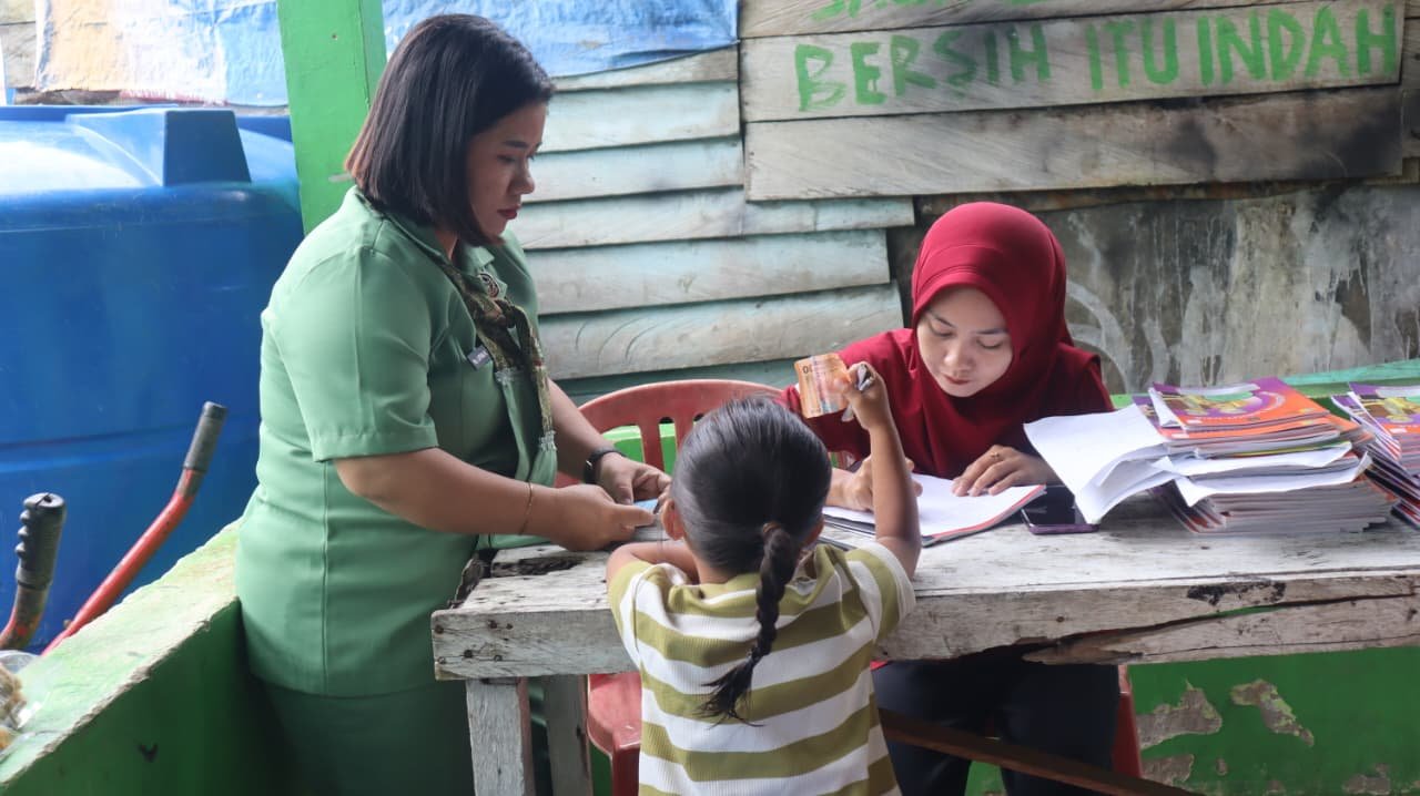 Cegah Stunting dan Tingkatkan Kesehatan Warga, TMMD ke-129 Kodim 0911/Nunukan Gelar Penyuluhan Kesehatan