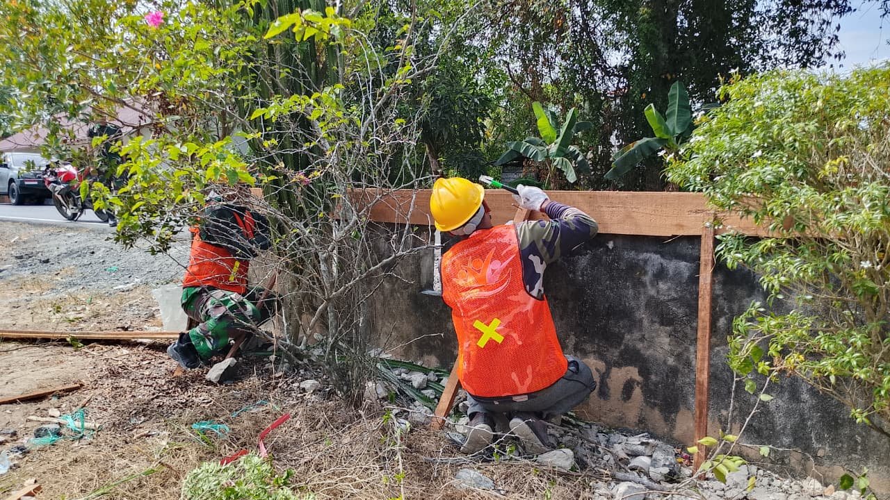 TMMD Reguler Ke-129: Pembangunan Musholla untuk Masyarakat Bandar Raya