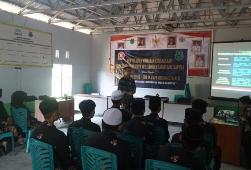 Antusiasme Warga Warnai Penyuluhan Wawasan Kebangsaan TMMD Reguler Ke-129