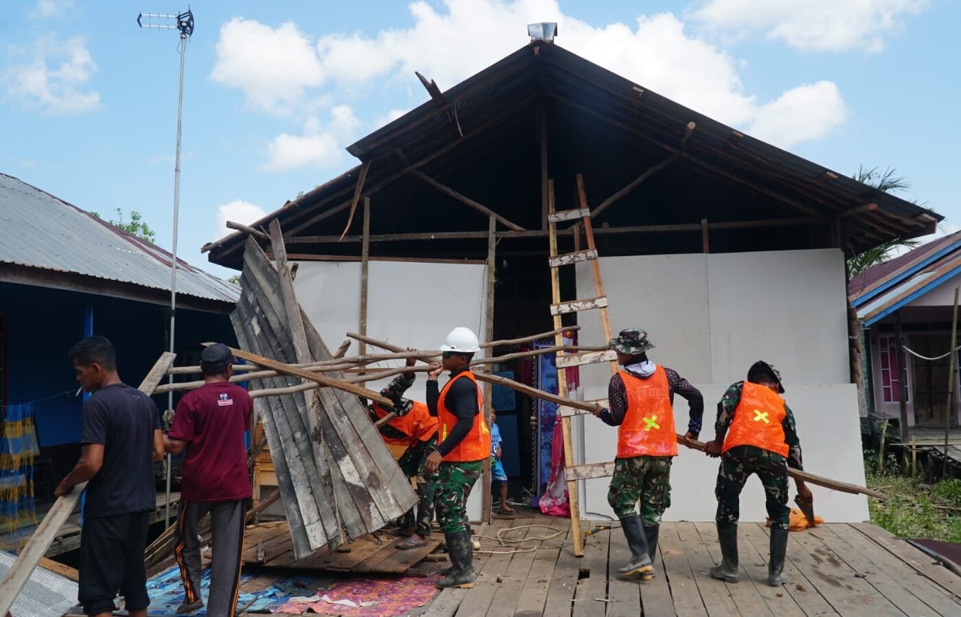 Infrastruktur Jalan TMMD Ke-129 Memperkuat Akses Pertanian di Desa Bandaraya