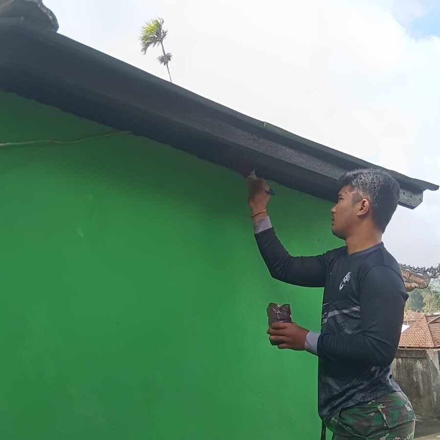 MCK Jaba Pura Puseh Hampir Selesai, Proses Finishing Sedang Berlangsung