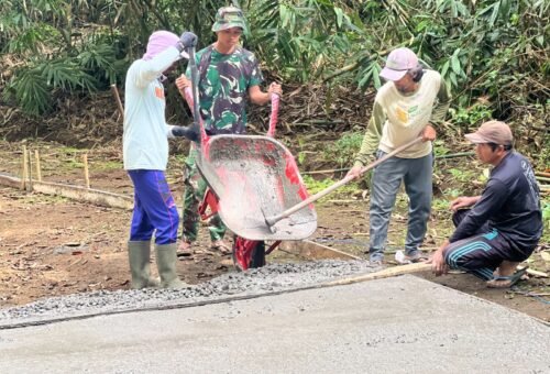 Dukungan Infrastruktur TMMD Ke-129 untuk Desa Sekardadi