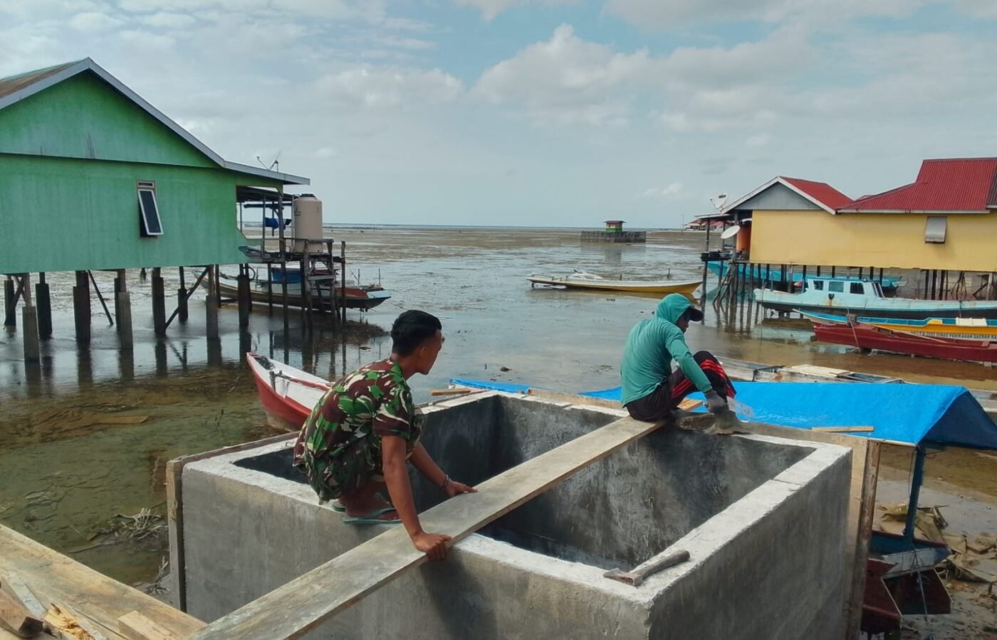 Pembangunan Sistem Penyediaan Air Bersih di Desa Umbele Memasuki Tahap Finishing