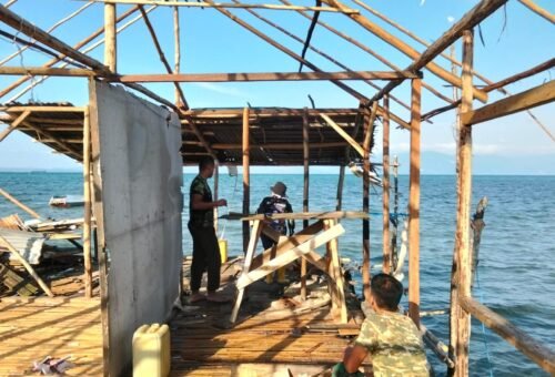 Awal Renovasi RTLH Bapak Nardianto di Morowali